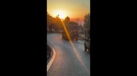 Beautiful Sunset from Murree Hills
