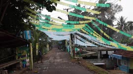 Friends buy house and transform it into amazing World Cup viewing arena
