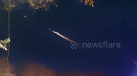 Chinese resident captures spacecraft Shenzhou-14 returning to Earth