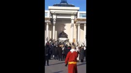 Protesters storm government palace in Mongolia after coal theft scandal