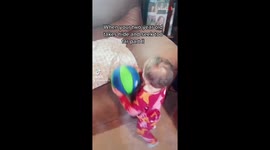 Incredibly smart 2 y/o takes hide & seek too seriously *Sneakiness Level: 100*