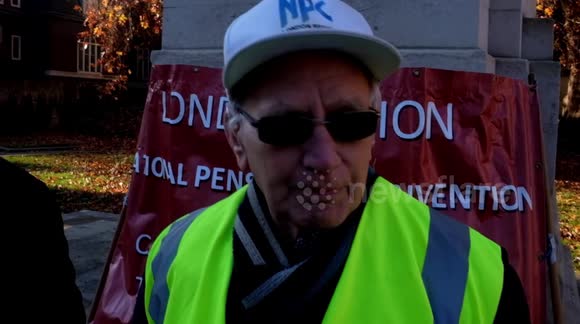 cost of living , do we eat or do we eat ?    Cold This Christmas   NATIONAL PENSIONERS CONVENTION          pension groups London area demonstration  .