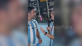 Argentina fans are asked to choose between their favourite food or World Cup glory!