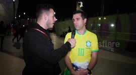 Brazil fans share their disappointment: 'We believe we could win'