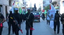 Hamas terror group holds 35th anniversary march in Gaza