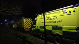 Major incident in Solihull, West Midlands after several people were rescued from frozen lake and are in critical condition