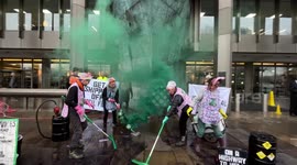 Ocean rebellion climate change protest at the UN international maritime organisation