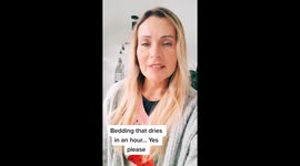 Saving on electricity: Savvy mum reveals how to dry bed sheets in ONE hour