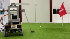 Watch out Tiger Woods - a robo-golfer looks set to make you look below par