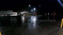 Steady Rain In Paducah Kentucky Overnight Into Tomorrow With Minor Flooding