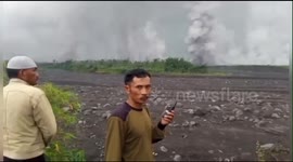 Mount Semeru Cold Lava Floods And Secondary Eruptions