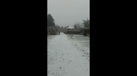 It begins to snow in Turin, with temperatures reaching close to zero. The accumulations of snow begin to create problems for the population.