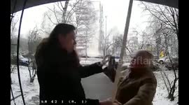 Pensioner tries to beat noisy neighbour with piece of plinth