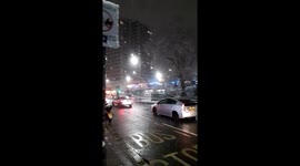 london under the snow