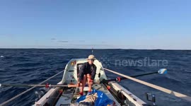 Rower taking on solo 3,000 mile challenge across the Atlantic at Christmas will be swapping turkey for freeze dried meal