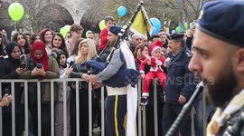 Locals join Christmas Eve mass in Bethlehem
