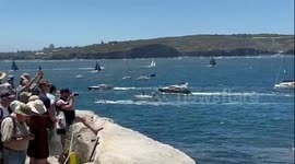 Start of the Sydney to Hobart ocean yacht race – Sydney, Australia