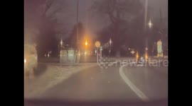 Tree fell and took out the power lines in Portland, OR, USA