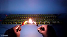 Battery Electric Arc I EXPERIMENT