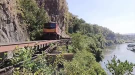 Irish tourist dies after falling from moving train on Death Railway, Thailand