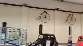 Classic cars ranging from the late 1800 to the mid 1900. The antiques are on SHOW at Franshoek museum in Capetown South Africa.