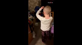 'OH MY GOD!' - Little gentleman gets bested by his emotions after being surprised with a PS5