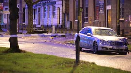 Man left in critical condition after Mercedes driver ploughed into bus stop in Hall Green, Birmingham on New Years Eve
