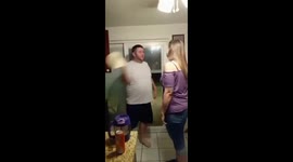 Wife gets mad at husband over tortilla challenge