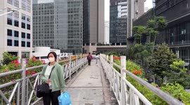 First working day as community restrictions lifted in Jakarta, Indonesia