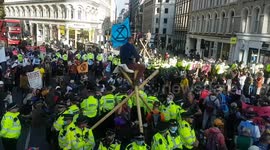 File footage: Extinction Rebellion announces move away from 'disruptive action' as Just Stop Oil vows to keep going