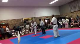 Kyukushikan tornament is martial art contact sport. The contestants are not allowed to hit in the Face.