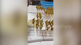 Talented chef makes hyper-realistic desserts that look like BUGS