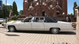 Cadillac Fleetwood 1974 classic retro car!