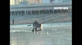 Man in his sixties rescued from ice hole in China