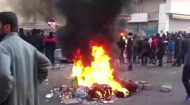 Violent protest in Kurdish town in Tukey