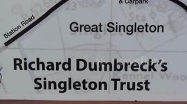 Tourist Map shows grange road field