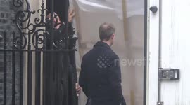 Art works arrive at 10 Downing Street