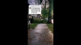 Another video of damages from the Sacramento storm