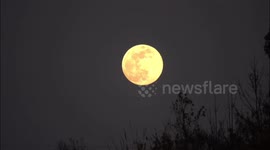 Full Moon In Yichang, Hubei, China