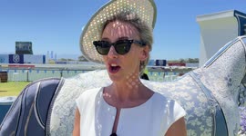 South Africa's King’s Plate horse race brings back glitz and glamour after pandemic