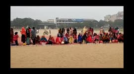 To bring women forward in sports and to keep women healthy, the state government organizes district level women's sports competitions. Kaithal district level women's sports competition organized by Women and Child Development Department at Suraj Mal Stadi