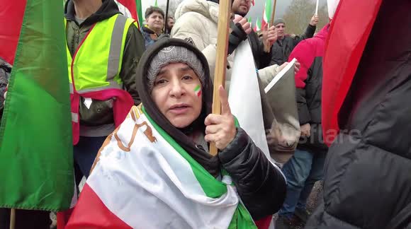 Hundreds gather in London's Marble Arch to demand Iran stop execution of protesters