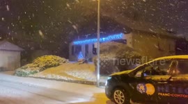 French Alps welcome much needed fresh snow