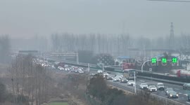 Spring Festival Transportation Peak In Huaian, China