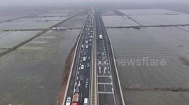 Transportation Peak Due To Spring Festival In Huaian, China