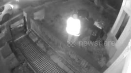 Your local Binman early in the morning, not happy how the locals left their Bins