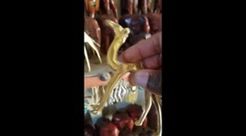 African wildlife animals carvings and brass animal figurine handicraft and statues