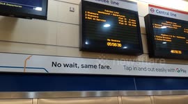 London metro station, at 6 Am when people commute for working, there was no personnel at the station so folks opened the gate on their mode