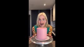 Incredible cake artist tricks followers with hyper-realistic cartoon cake