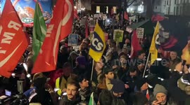 Rally outside Downing St as the UK government